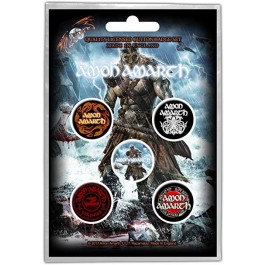 Amon Amarth Button Badges 5 Komada BADGE