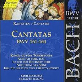 Bach Ensemble Helmuth Rilling Bach Cantatas Bmw 161-164 CD