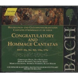 Bach Collegium Stuttgart Bach Congratulatory And Homage Cantatas CD2