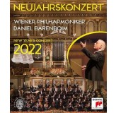 Daniel Barenboim Vienna Philharmonic New Years Concert 2022 BLU-RAY