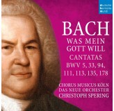 Christoph Spering Chorus Musicus Koln Bach Was Mein Gott Will CD2